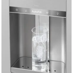 Réfrigérateur Deux Portes Profondeur Standard 27,8 Pi³ à 2 Tiroirs Café, Machine à Glace, Blanc Mat -Outsunnies Boutique 23086028d L