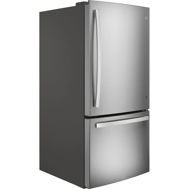 Réfrigérateur à Congélateur Inférieur GE De 24,9 Pi Cu Avec Machine à Glace (inox Résistant Aux Empreintes) 7 Réfrigérateur à Congélateur Inférieur GE De 24,9 Pi Cu Avec Machine à Glace (inox Résistant Aux Empreintes) – Image 5