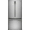 Refrigérateur Portes Françaises GE Profile Congélateur Inférieur 24,8 Pi³ Résistant Aux Empreintes Acier Inoxydable -Outsunnies Boutique 23086034 L