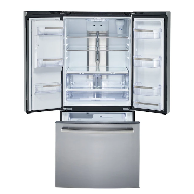 Réfrigérateur Deux Portes 33 Po GE Profile, Acier Inoxydable Antiempreinte, 23,8 Pi³, Distributeur D'eau 5 Réfrigérateur Deux Portes 33 Po GE Profile, Acier Inoxydable Antiempreinte, 23,8 Pi³, Distributeur D'eau – Image 3