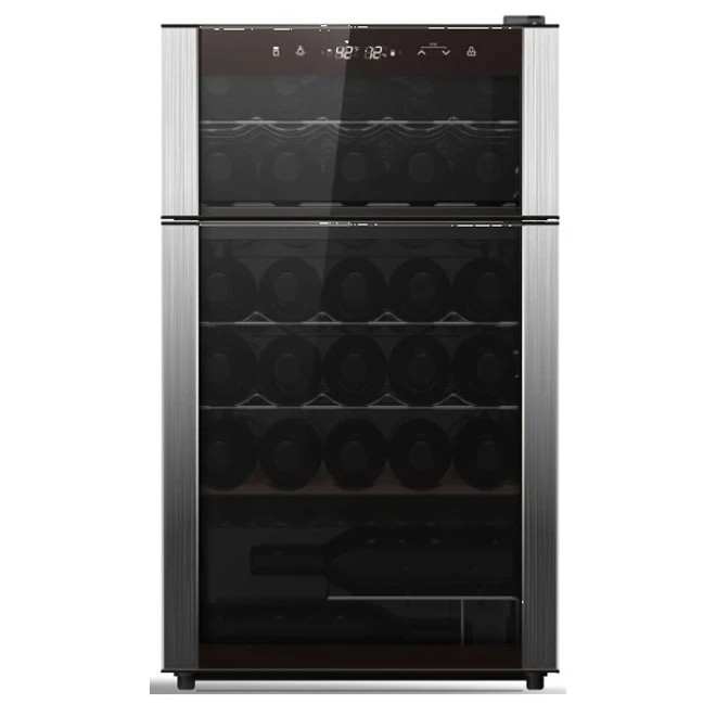 Cellier En Acier Inoxydable à Porte Vitrée GE Profile, 29 Bouteilles 3 Cellier En Acier Inoxydable à Porte Vitrée GE Profile, 29 Bouteilles