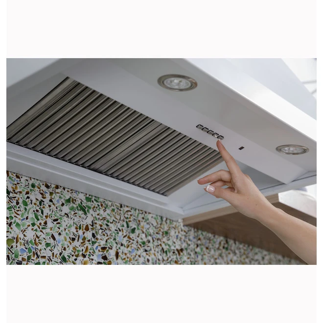 Hotte Commerciale Blanche 36 Po Café, 4 Vitesses 5 Hotte Commerciale Blanche 36 Po Café, 4 Vitesses – Image 3