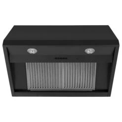 Hotte Commerciale Noir Mat 36 Po Café, 4 Vitesses
