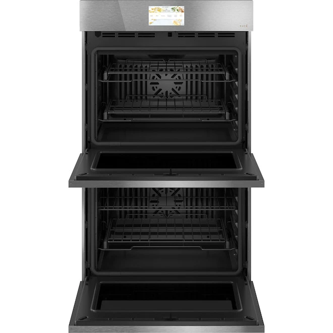 Four à Convection Mural Encastré Double En Acier Inoxydable 30 Po Café, Connexion Wi-Fi, Ouverture Sans Contact, Caméra 4 Four à Convection Mural Encastré Double En Acier Inoxydable 30 Po Café, Connexion Wi-Fi, Ouverture Sans Contact, Caméra – Image 2