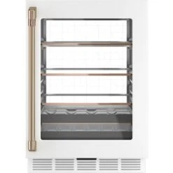 Refroidisseur De Boissons Blanc Mat 5,1 Pi³ Café, 14 Bouteilles/126 Canettes