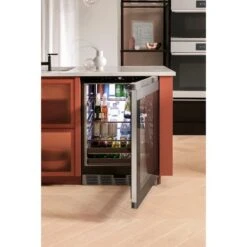 Refroidisseur De Boissons à Verre Platine 5,1 Pi³ En Acier Inoxydable Café, 14 Bouteilles/126 Canettes 11 Refroidisseur De Boissons à Verre Platine 5,1 Pi³ En Acier Inoxydable Café, 14 Bouteilles/126 Canettes -Outsunnies Boutique 23086129e L