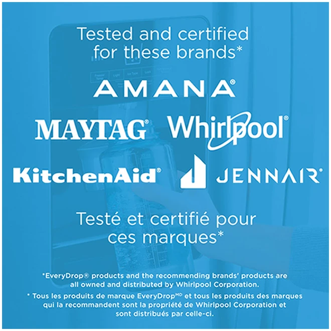 Filtre à Eau Pour Réfrigérateur Everydrop, Taille Nº 2 6 Filtre à Eau Pour Réfrigérateur Everydrop, Taille Nº 2 – Image 4
