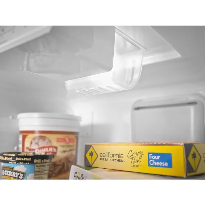 Congélateur Whirlpool Avec Option De Congélation Rapide, 18 Pi³, Blanc 6 Congélateur Whirlpool Avec Option De Congélation Rapide, 18 Pi³, Blanc – Image 4