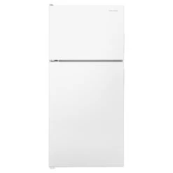 Réfrigérateur à Congélateur Supérieur Amana, 2 Bacs à Humidité Contrôlée, 18 Pi³, 30 Po, Blanc