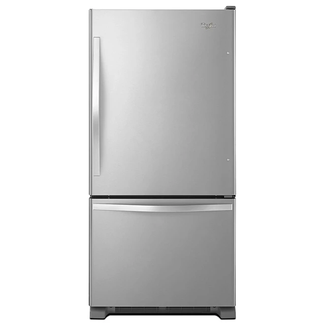 Réfrigérateur à Congélateur En Bas Whirlpool, Homologué ENERGY STAR, 33 Po, 22 Pi³, Acier Inoxydable 3 Réfrigérateur à Congélateur En Bas Whirlpool, Homologué ENERGY STAR, 33 Po, 22 Pi³, Acier Inoxydable