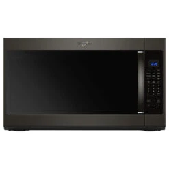 Four à Micro-ondes à Hotte Intégrée Whirlpool, 2,1 Pi³, Acier Inoxydable Noir