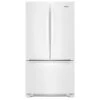 Réfrigérateur Whirlpool De 25,2 Pi³ à Portes Françaises, Machine à Glace, Distributeur D'eau Interne, Acier Inoxydable