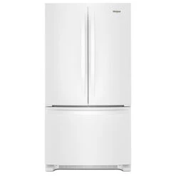 Réfrigérateur Whirlpool De 25,2 Pi³ à Portes Françaises, Machine à Glace, Distributeur D'eau Interne, Acier Inoxydable