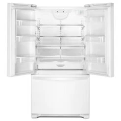 Réfrigérateur Whirlpool De 25,2 Pi³ à Portes Françaises, Machine à Glace, Distributeur D'eau Interne, Acier Inoxydable -Outsunnies Boutique 30005562c L