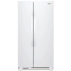 Réfrigérateur Côte-à-côte Whirlpool Avec Commandes électroniques De Température, 33 Po, 21,7 Pi³, Blanc