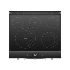 Cuisinière électrique à Convection Encastrable Whirlpool, élément FlexHeat, 6,4 Pi³, 30 Po, Acier Inoxydable -Outsunnies Boutique 30005578b L