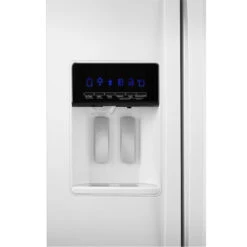 Réfrigérateur Juxtaposé Whirlpool Avec Distributeur D'eau/de Glaçons, 36 Po, 28 Pi³, Blanc -Outsunnies Boutique 30005710d L