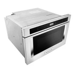 KitchenAid Four à Micro-ondes Sous-comptoir, Tiroir, 24", Inox -Outsunnies Boutique 30005766d L