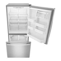 Réfrigérateur à Congélateur Inférieur Amana Avec Bac De Rangement Quick Split, 29 Po, 18,7 Pi³, Acier Inoxydable -Outsunnies Boutique 30005769d L