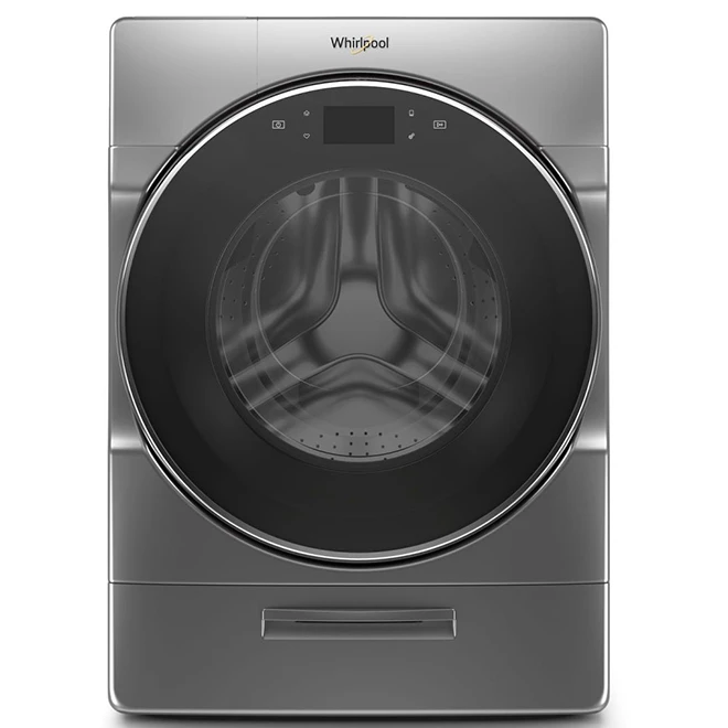 Laveuse HE Connectée Wi-Fi à Chargement Frontal Whirlpool, 5,8 Pi³, Ombre Chromé 3 Laveuse HE Connectée Wi-Fi à Chargement Frontal Whirlpool, 5,8 Pi³, Ombre Chromé