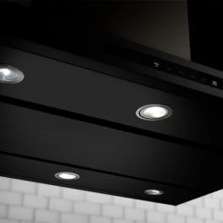 Hotte De Cuisine KitchenAid Pour îlot, 36", 600 PCM, Inox Noir -Outsunnies Boutique 30005878c L