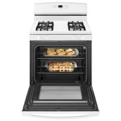 Cuisinière Au Gaz Autoportante Amana, 30", 5,0 Pi³, Blanc -Outsunnies Boutique 30005886c L