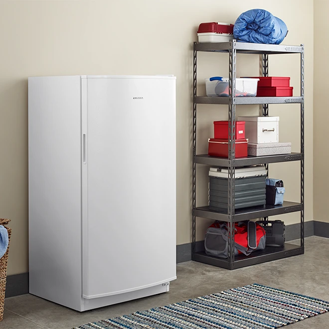 Congélateur Vertical Amana, 30 1/4 Po, 16 Pi³, Blanc 5 Congélateur Vertical Amana, 30 1/4 Po, 16 Pi³, Blanc – Image 3