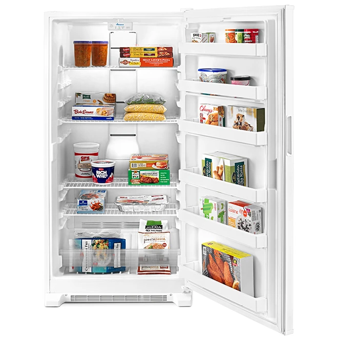 Congélateur Vertical Amana, 33 1/4 Po, 19,65 Pi³, Blanc 4 Congélateur Vertical Amana, 33 1/4 Po, 19,65 Pi³, Blanc – Image 2