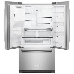 Réfrigérateur à Portes Françaises KitchenAid Avec Fini PrintShield, 36 Po, 26,8 Pi³, Acier Inoxydable 9 Réfrigérateur à Portes Françaises KitchenAid Avec Fini PrintShield, 36 Po, 26,8 Pi³, Acier Inoxydable -Outsunnies Boutique 30005964e L