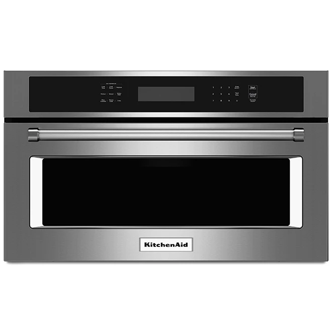KitchenAid Four Micro-ondes Et à Convection Encastré, 27'', Inox 3 KitchenAid Four Micro-ondes Et à Convection Encastré, 27'', Inox