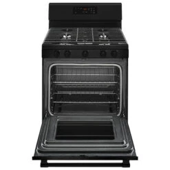 Cuisinière Autoportante Maytag à 5 Brûleurs, 30", 5 Pi³, Noir 6 Cuisinière Autoportante Maytag à 5 Brûleurs, 30", 5 Pi³, Noir -Outsunnies Boutique 30006098b L