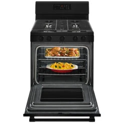 Cuisinière Autoportante Maytag à 5 Brûleurs, 30", 5 Pi³, Noir 7 Cuisinière Autoportante Maytag à 5 Brûleurs, 30", 5 Pi³, Noir -Outsunnies Boutique 30006098c L