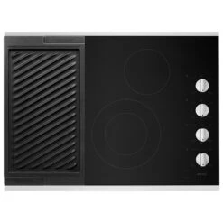 Surface De Cuisson électrique Maytag Avec Grille, 30 Po, Noire/acier Inoxydable -Outsunnies Boutique 30006106b L