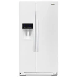 Réfrigérateur Avec Portes Côte-à-côte Et Machine à Glaçons Par Whirlpool, 36 Po, 21 Pi³, Blanc