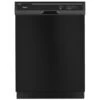 Lave-vaisselle Puissant Whirlpool(MC), 24po, Noir -Outsunnies Boutique 30006186 L
