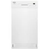 Lave-vaisselle Compact Encastré Whirlpool(MC), 18'', Blanc
