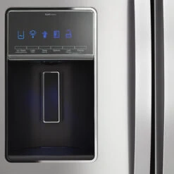 Réfrigérateur Portes Françaises Whirlpool 36 Po, 27 Pi³, Acier Inoxydable -Outsunnies Boutique 30006221c L