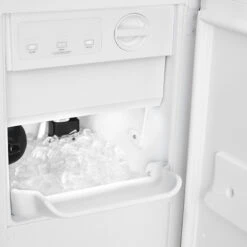 Machine à Glaçons Whirlpool, Technologie De Glace Transparente, 15 Po, Blanc, Capacité De 25 Lb -Outsunnies Boutique 30006377e L