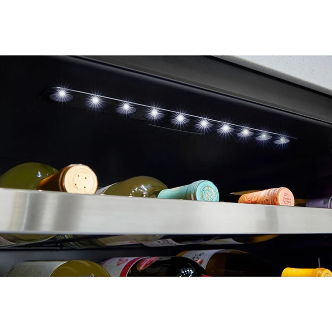 Whirlpool Cellier Sous-comptoir, 46 Bouteilles, Acier Inoxydable 7 Whirlpool Cellier Sous-comptoir, 46 Bouteilles, Acier Inoxydable – Image 5