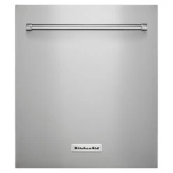 KitchenAid Panneau De Recouvrement Pour Lave-vaisselle, 18", Inox