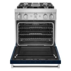 Cuisinière Biénergie Intelligente KitchenAid, Encastrée, Noir Impérial, 4 Brûleurs 9 Cuisinière Biénergie Intelligente KitchenAid, Encastrée, Noir Impérial, 4 Brûleurs -Outsunnies Boutique 30006412d L