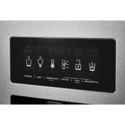 Réfrigérateur Côte-à-côte KitchenAid, 19,8 Pi³, Inox -Outsunnies Boutique 30006452d L