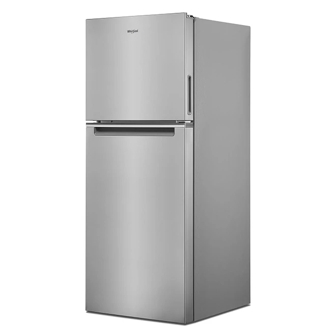 Réfrigérateur à Congélateur Supérieur Whirlpool De 24 Po Acier Inoxydable, 11,6 Pi³ 4 Réfrigérateur à Congélateur Supérieur Whirlpool De 24 Po Acier Inoxydable, 11,6 Pi³ – Image 2