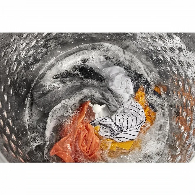 Laveuse à Chargement Vertical Intelligente De Whirlpool, 5,5 Pi³, 750 Tours/min, Connexion Wi-Fi, Blanc 5 Laveuse à Chargement Vertical Intelligente De Whirlpool, 5,5 Pi³, 750 Tours/min, Connexion Wi-Fi, Blanc – Image 3