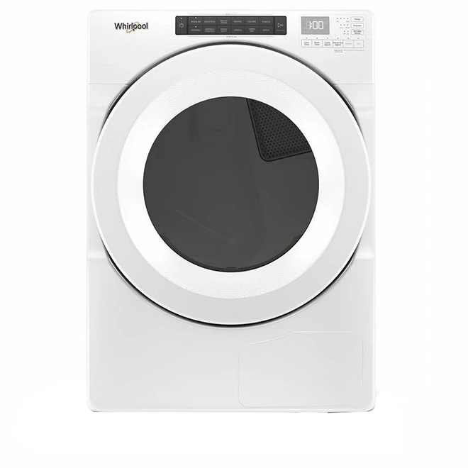 Sécheuse électrique 27 Po Whirlpool, Contrôle D'humidité, 7,4 Pi³, Blanche 3 Sécheuse électrique 27 Po Whirlpool, Contrôle D'humidité, 7,4 Pi³, Blanche