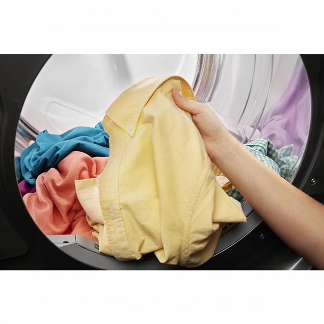 Sécheuse électrique 27 Po Whirlpool, Contrôle D'humidité, 7,4 Pi³, Blanche 5 Sécheuse électrique 27 Po Whirlpool, Contrôle D'humidité, 7,4 Pi³, Blanche – Image 3