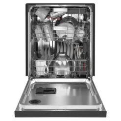 Lave-vaisselle Encastrable KitchenAid, 3e Panier, 24po, Inox -Outsunnies Boutique 30006505c L