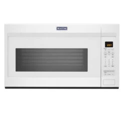 Four à Micro-ondes Maytag à Hotte Intégrée Avec Fonction Dual Crisp, 1,9 Pi³, 950 Watts, Blanc