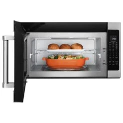 Four à Micro-ondes à Hotte Intégrée KitchenAid, 30 Po, 2.0 Pi³, Acier Inoxydable -Outsunnies Boutique 30006557b L