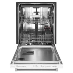 Lave-vaisselle Encastré KitchenAid à 39 Décibels Et Commandes Dissimulées, 24 Po, Blanc -Outsunnies Boutique 30006568c L